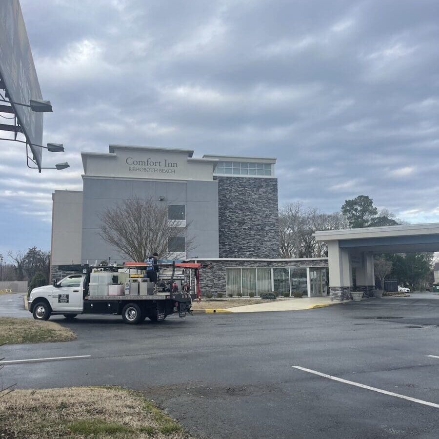 Hotel Pressure Washing