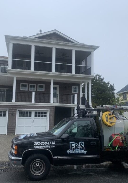 F & S Powerwashing Provides Safe & Effective House Washing.