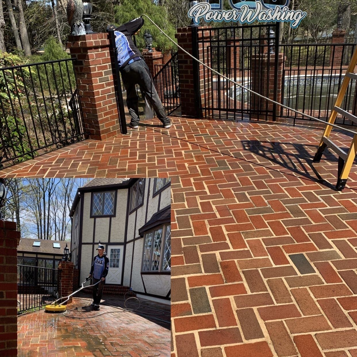 At F&S Power Washing, we don’t take a one-size-fits-all approach to house washing. We like to make custom plans for each project.
After all, the right way to clean a home’s exterior depends on things like how dirty the siding is and what material it’s made of.
When we evaluate your house washing needs, we can determine the right soft-wash approach to remove dirt, mold, and mildew. We don’t want to use too much water pressure because it could damage your siding. We aim to get the perfect level to revitalize your home, making it as attractive as the day it was built.